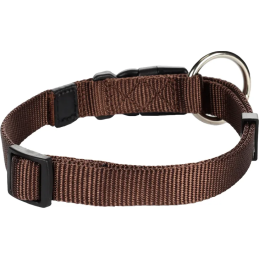 COLLIER ZIGGI BRUN - POUR CHIEN