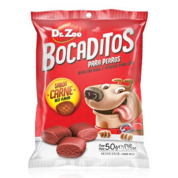 FRIANDISE POUR CHIEN BOCADITOS AU BOEUF 50G - DR. ZOO