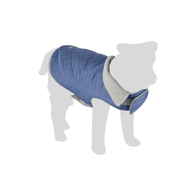 MANTEAU MANON BLEU - POUR CHIEN - FLAMINGO