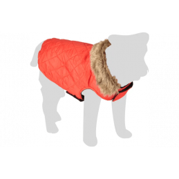 MANTEAU ELIA ROUGE - POUR CHIEN - FLAMINGO