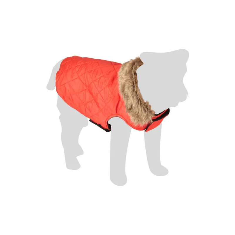 MANTEAU ELIA ROUGE - POUR CHIEN - FLAMINGO