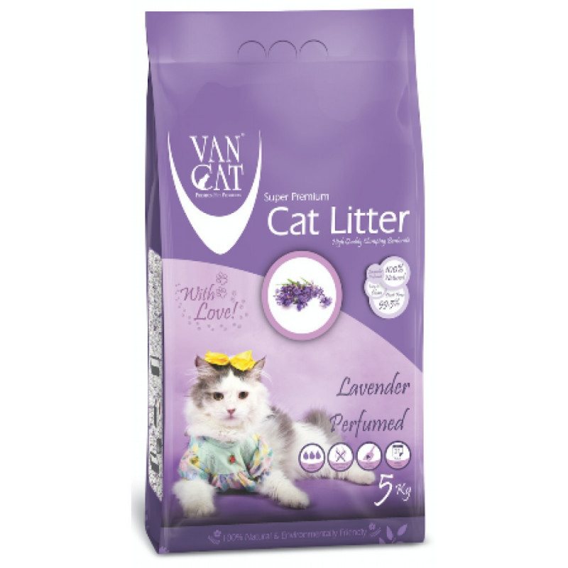 LITIERE VAN CAT LAVENDE - 5KG