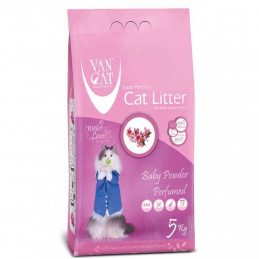 LITIERE VAN CAT BABY POWDER POUR CHATON - 5KG