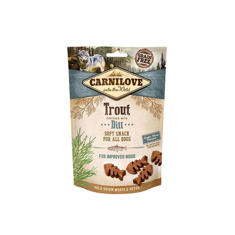 FRIANDISES POUR CHIEN - TRUITE  - CARNILOVE