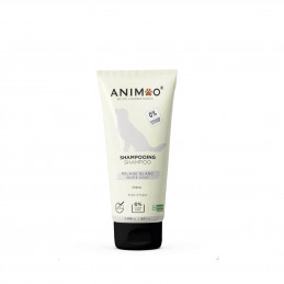 SHAMPOING POUR CHIEN ET CHAT POUR PELAGE BLANC - ANIMOO