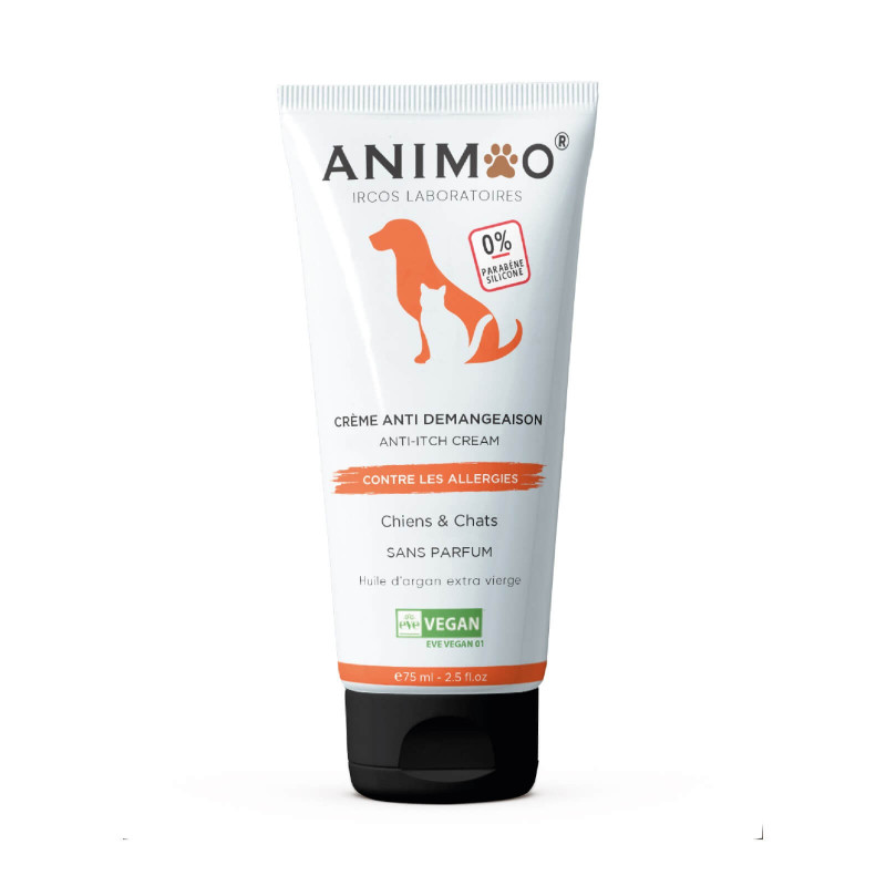 CREME CONTRE LES ALERGIES POUR CHIEN ET CHAT - ANIMOO CREME CONTRE LES ALERGIES POUR CHIEN ET CHAT - ANIMOO