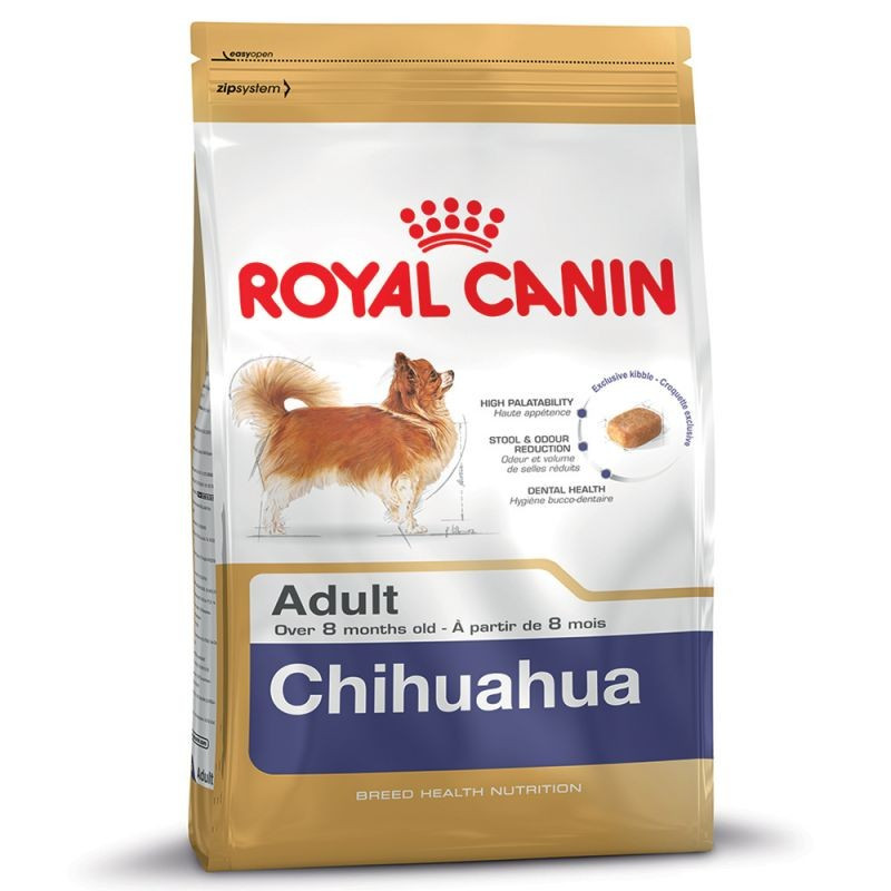 CROQUETTES POUR CHIEN - CHIHUAHUA ADULTE - ROYAL CANIN - 500G CROQUETTES POUR CHIEN - CHIHUAHUA ADULTE - ROYAL CANIN - 500G