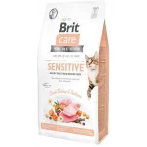 CROQUETTES BRIT CARE SENSITIVE HEALTHY DIGESTION & DELICATE TASTE - POUR CHAT - 2KG