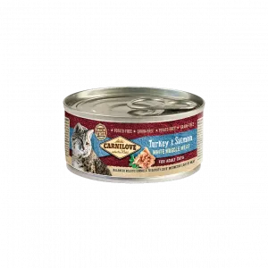 PATEE POUR CHAT ADULTE - DINDE & SAUMON - CARNILOVE