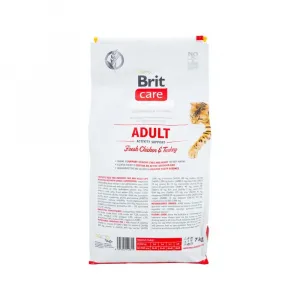 CROQUETTES BRIT CARE SANS CEREALES ADULT ACTIVITY SUPPORT - CHAT - 2KG