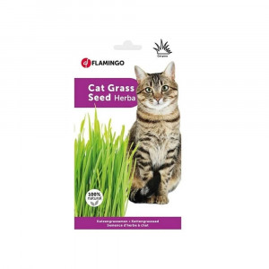 HERBES FRAICHES POUR CHAT - FLAMINGO