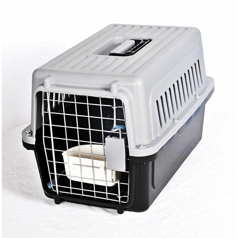 CAGE DE TRANSPORT POUR PETIT CHIEN ET CHAT TAILLE S 48 X 32 X 30,2 CM
