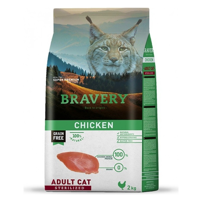 BRAVERY chat stérilisé BRAVERY chat stérilisé