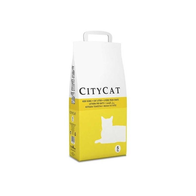 LITIÈRE POUR CHAT CITYCAT 5KG LITIÈRE POUR CHAT CITYCAT 5KG