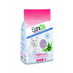 LITIÈRE POUR CHAT - SANICAT 7 DAYS ALOE VERA - 4L
