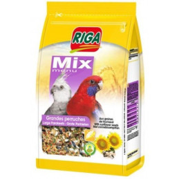 RIGA MENU MIX POUR GRANDE PERRUCHE - 1Kg