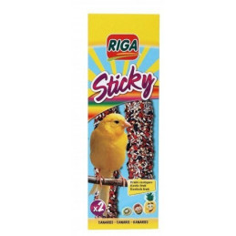 RIGA STICKY FRUIT EXOT. POUR CANARIS - 2x60g