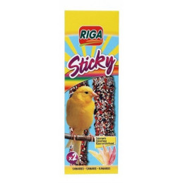 RIGA STICKY COLORATION POUR CANARIS - 2x60g