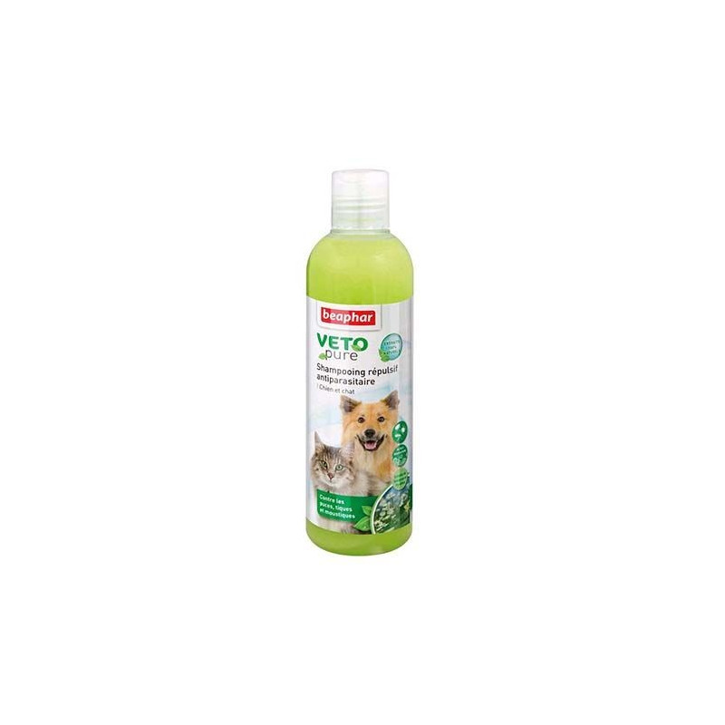 Shampooing répulsif antiparasitaire pour chien et chat - Beaphar Shampooing répulsif antiparasitaire pour chien et chat - Beaphar