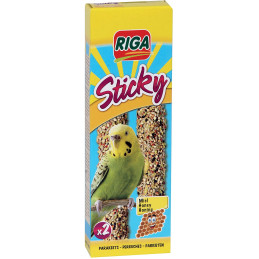 RIGA STICKY MIEL POUR PERRUCHE - 2x60g