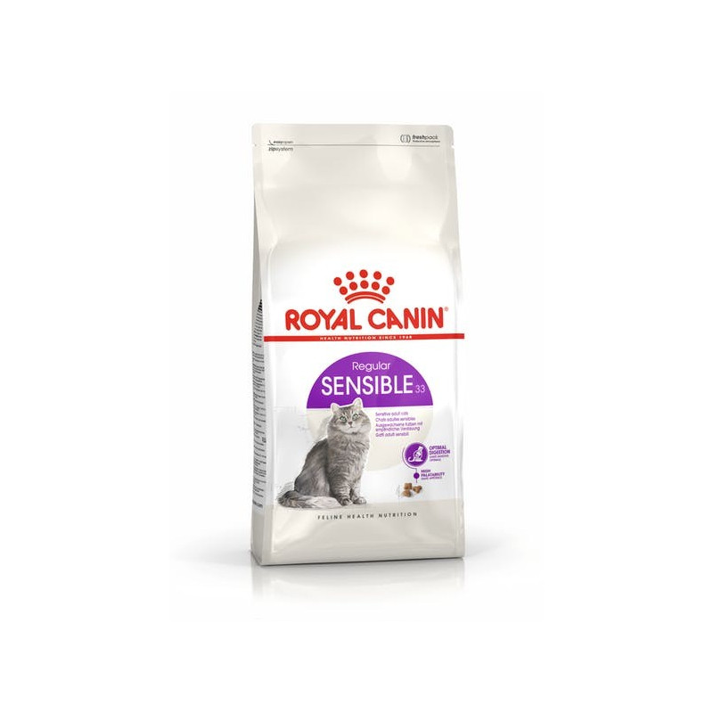 CROQUETTES POUR CHAT SENSIBLE 33 ROYAL CANIN - 2KG