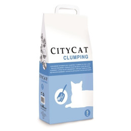 LITIÈRE POUR CHAT - CITYCAT CLUMPING AGGLO - 5KG