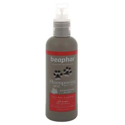 SHAMPOING BEAPHAR SEC PREMIUM POUR CHAT - BAMBOU & EAU DE ROSE - 200 ML