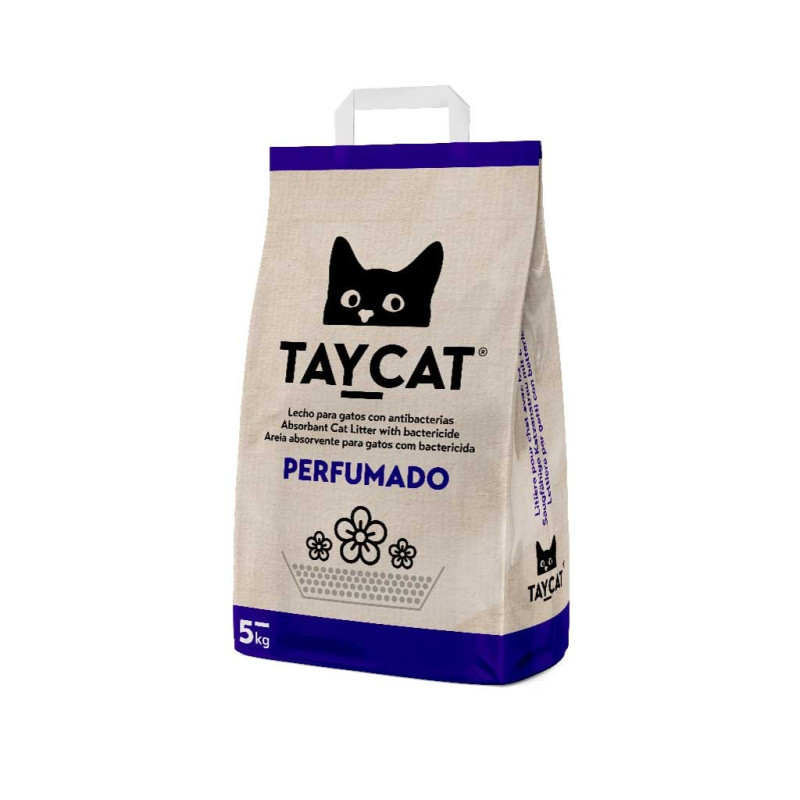 LITIERE ABSORBANTE - PARFUMEE - TAYCAT - 8 L