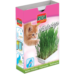 HERBES FRAICHES POUR CHAT - HERBARIGA - RIGA