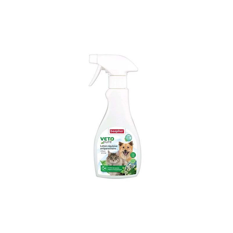 LOTION RÉPULSIVE ANTIPARASITAIRE BEAPHAR - CHIEN ET CHAT LOTION RÉPULSIVE ANTIPARASITAIRE BEAPHAR - CHIEN ET CHAT