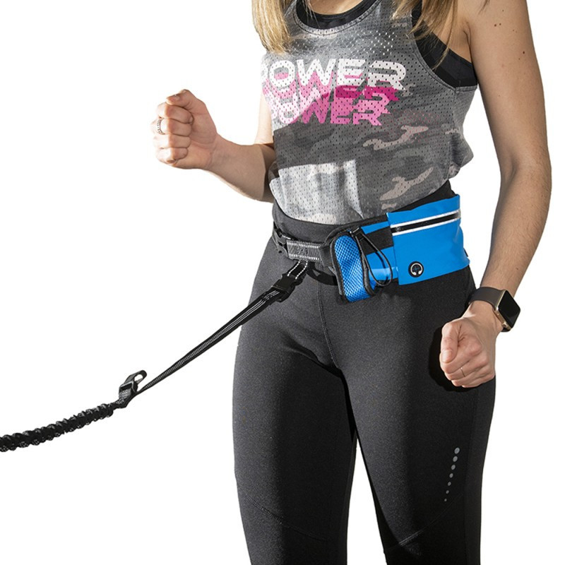 laisse ceinture pour jogging et running - Sellerie : laisses