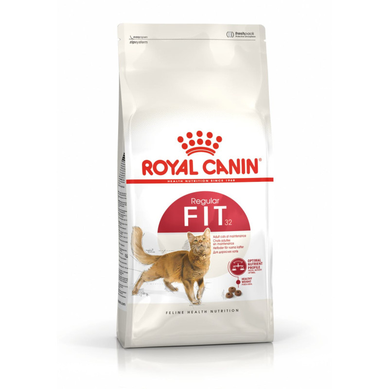 CROQUETTES POUR CHAT FIT 32 ROYAL CANIN - 2KG