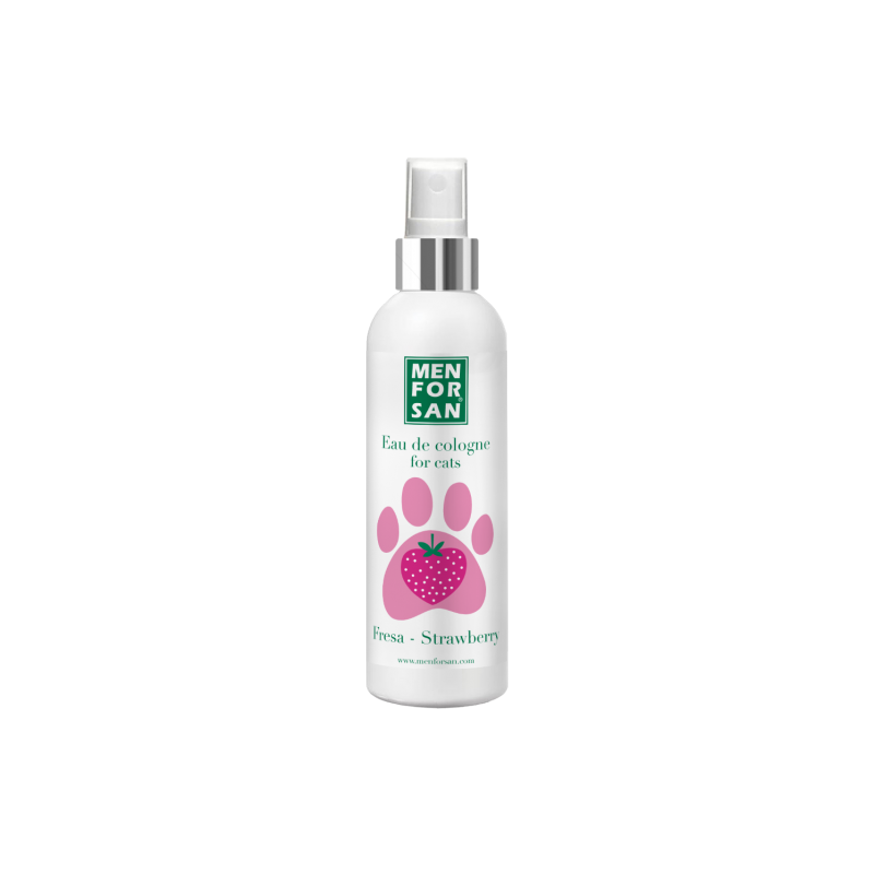 EAU DE COLOGNE FRAISE POUR CHAT - MEN FOR SAN - 125 ML