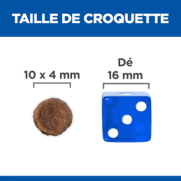 CROQUETTES HILL'S SCIENCE PLAN SAVEUR POULET - POUR CHIOT TAILLE MOYENNE - 2,5KG