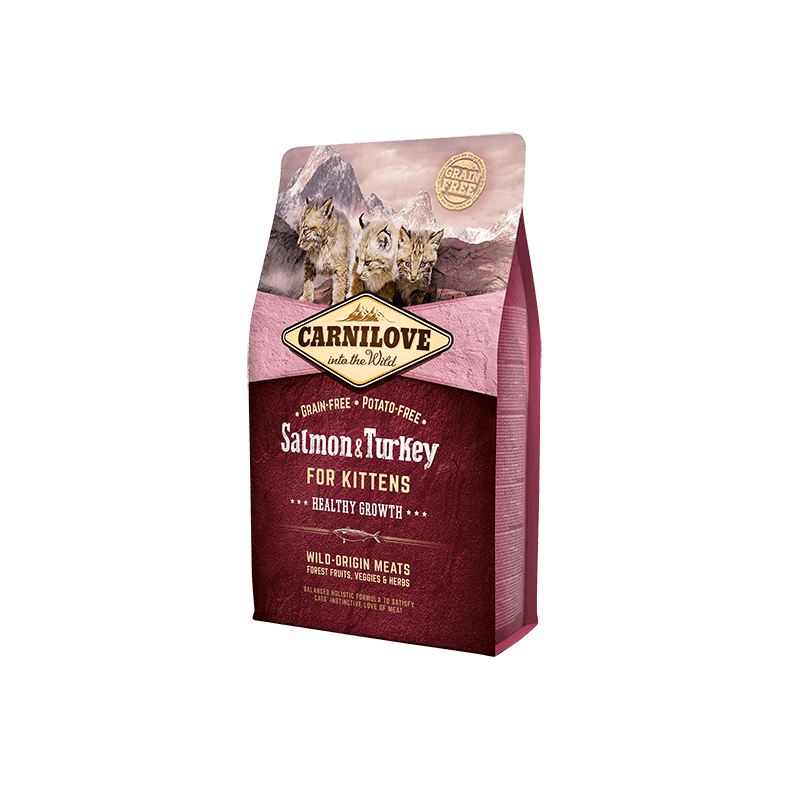 CROQUETTES CARNILOVE SALMON & TURKEY - CHATONS CROQUETTES CARNILOVE SALMON & TURKEY - CHATONS