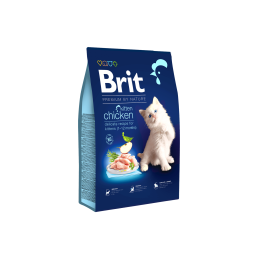 CROQUETTES BRIT PREMIUM AU POULET - POUR CHATON -  1,5KG