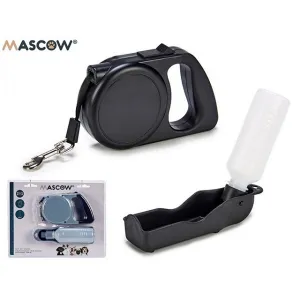 SET LAISSE RETRACTABLE POUR CHIEN ET BOUTEILLE