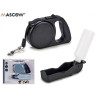 SET LAISSE RETRACTABLE POUR CHIEN ET BOUTEILLE