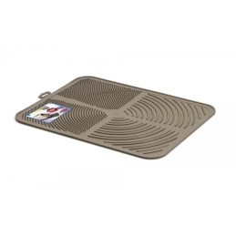 TAPIS ANTI-POUSSIÈRE POUR BAC À LITIÈRE ET TOILETTE